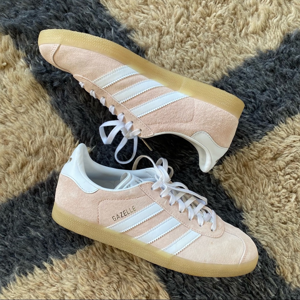 LIKE NEW Adidas • Pink Gazelles